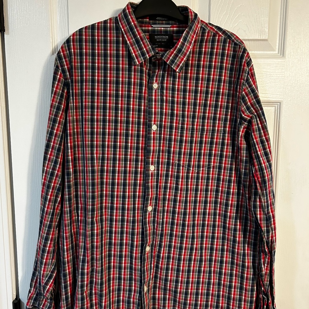 Men's Multicolor Plaid Shirt